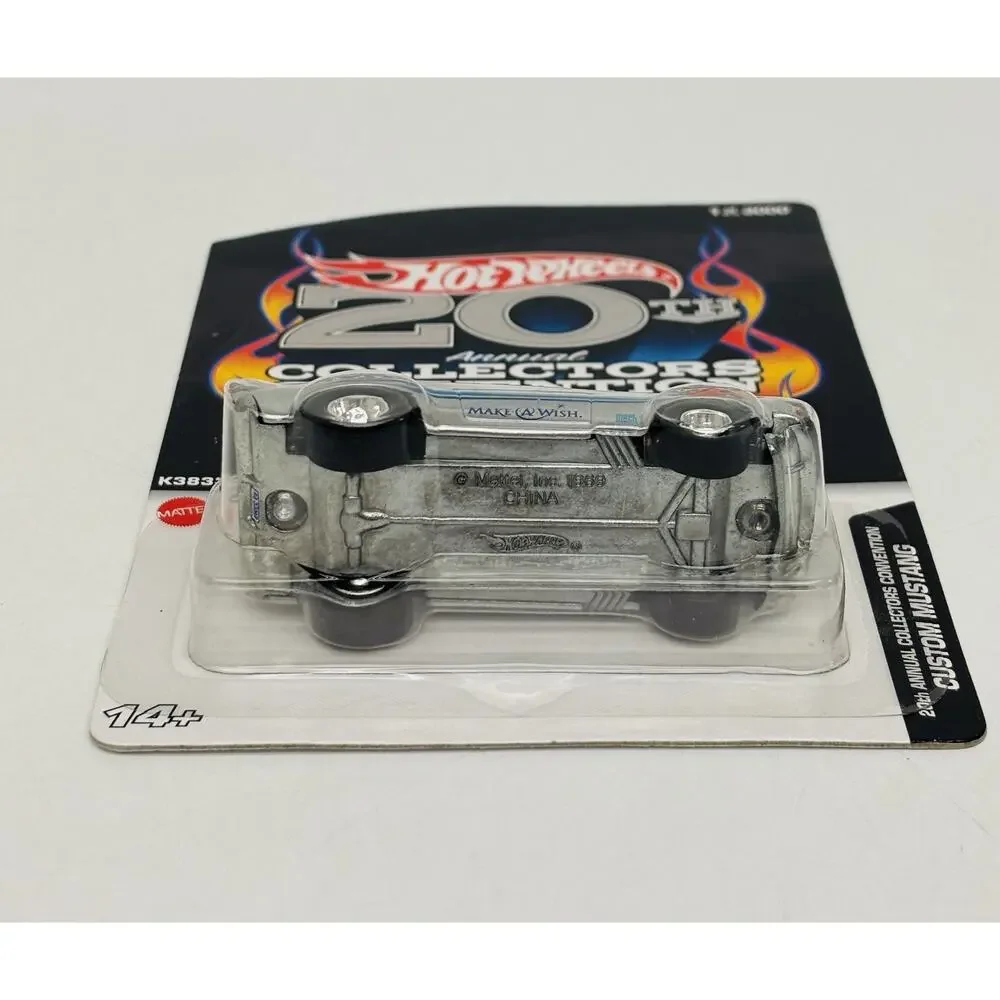 Hot Wheels 2006 Make A Wish Custom Mustang 20th Collectors Convention New